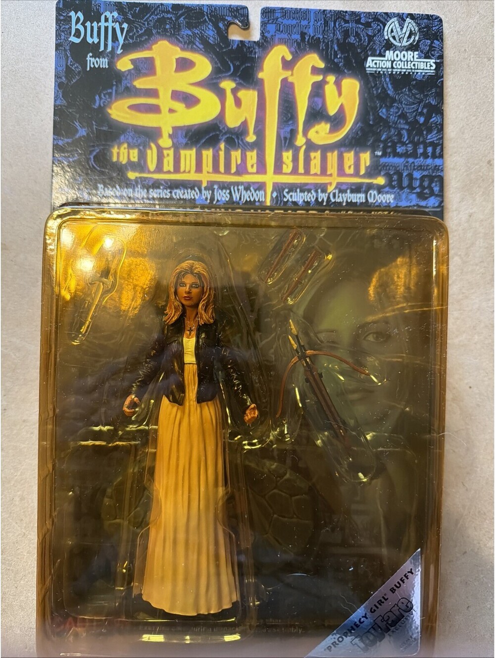 Buffy PROPHECY GIRL The Vampire Slate TOYFARE exclusive Moore Action Figure New